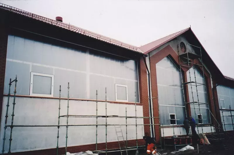 fasada na budynku